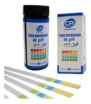 Fita De Ph 0-14 100 Tiras Sensitive Cralplast Fita De Ph 0-14 100 Tiras Sensitive Cralplast