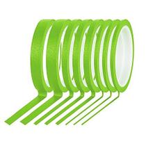 Fita de pintura EDSRDRUS fina de 1/8, 1/4, 1/2 polegada de largura 160 m