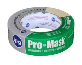 Fita de pintura IPG ProMask de 3,6 cm x 55 m em rolo único bronzeado Fita de pintura IPG ProMask de 3,6 cm x 55 m em rolo único bronzeado