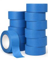 Fita de pintura Lzerking Blue 1,88 polegadas x 50 m 12 rolos