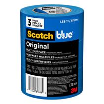 Fita de pintura ScotchBlue Original 48 mm x 55 m 3 rolos Fita de pintura ScotchBlue Original 48 mm x 55 m 3 rolos