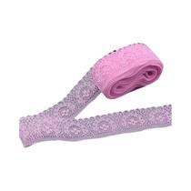 Fita De Renda Branca 40MM 10 Jardas Alta Qualidade DIY Decoração De Costura Tecido De Renda Africana