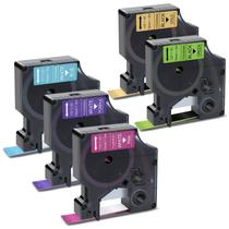 Fita de Reposição Pristar para Dymo D1 ColorPop (12mm)