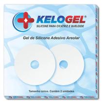 Fita de Silicone Areolar para Cicatriz e Prevenção de Queloides 8 cm x 8cm 2un kelogel Fita de Silicone Areolar para Cicatriz e Prevenção de Queloides 8 cm x 8cm 2un kelogel