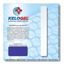 Fita De Silicone Gel Cicatrizes E Queloides Transparente 70cm Kelogel C/ Nf