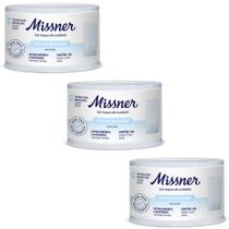 Fita de Silicone Hipoalérgica 2,5cm x 1,5m Missner - 03 Unidades