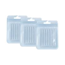 Fita De Silicone Macia Para Levantamento De Cílios Coreana, 3 Pares Reutilizáveis, Rolo Compensador Fita De Silicone Macia Para Levantamento De Cílios Coreana, 3 Pares Reutilizáveis, Rolo Compensador