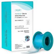 Fita de silicone médica MedVance Soft Silicone 1,5 m, pacote com 3 Fita de silicone médica MedVance Soft Silicone 1,5 m, pacote com 3
