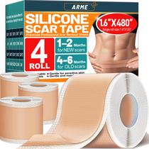 Fita de Silicone para Cicatrizes Arme 4 Rolos 4,1 cm x 12,2 m