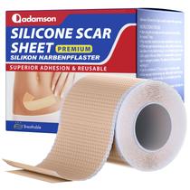Fita de Silicone Reutilizável Adamson 4 cm 150 cm para Cicatrizes Fita de Silicone Reutilizável Adamson 4 cm 150 cm para Cicatrizes