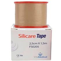 Fita de Silicone Silicare Tape 2,5cm x 1,5m 1 Unidade Vitamedical - VITA MEDICAL