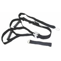 Fita de Suspensão Athletic Treino Funcional Completo em Casa Resistente com Ancorador e Manoplas