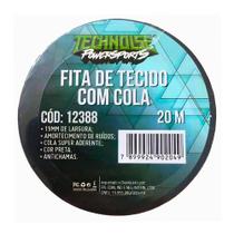 Fita De Tecido Nylon Technoise Com Cola 19mm - 20 Metros