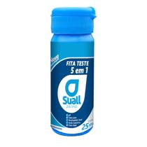 Fita de Teste 5 em 1 Para Piscina Com 25 Fitas Suall