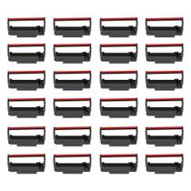 Fita de tinta para caixa registradora, pacote com 24 unidades ERC30 ERC-30 ERC 30 34 38 B/R