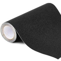 Fita de tração antiderrapante Watersay 40cm x 6m impermeável preta