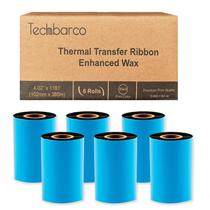 Fita de Transferência Térmica Techbarco Enhanced Wax - 102mm x 360m