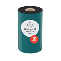 Fita de Transferência Térmica Westinghouse 4,33cm x 450m - Compatível com Zebra ZT410