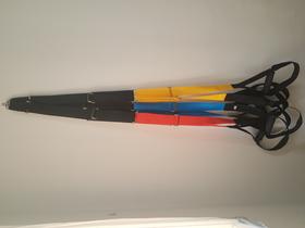 Fita de treinamento suspenso pilates (trx) shydori azul