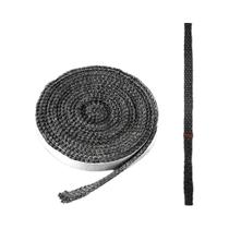 Fita De Vedação Autoadesiva De Fibra De Vidro Para Chaminé De Lareira, Preta, 2m/3m, 10mm/15mm