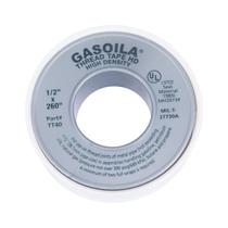 Fita de vedação de rosca Gasoila PTFE 1/2 x 260 polegadas Professional Fita de vedação de rosca Gasoila PTFE 1/2 x 260 polegadas Professional