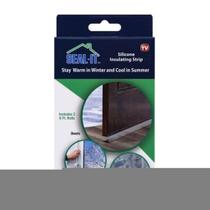 Fita de Vedação Premium Impermeável Silicone 3M Forte Antipó Anti-Inse Portas Janelas Boxe