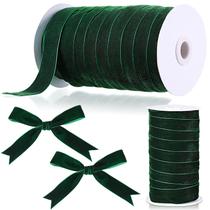 Fita de veludo Chuangdi 2,5 cm x 27 m Verde Natal Fita de veludo Chuangdi 2,5 cm x 27 m Verde Natal