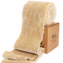 Fita de veludo decorativa, rolo de 7,5 cm de largura e 2,7 m Fita de veludo decorativa, rolo de 7,5 cm de largura e 2,7 m