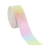 Fita De Veludo Em Gradiente 5/10 Jardas Para Decoração De Casamento, Laço De Sacola De Presente