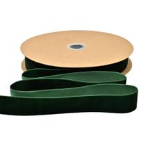 Fita de Veludo Simplegoal Verde Floresta - 2,54 cm x 22,86 m