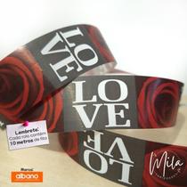 Fita Decorada para Laço Várias Cores 32mm x 10 metros Fracionada Rolo Pequeno Xingó Albano