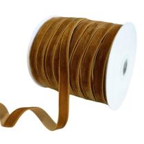 Fita decorativa Abbaoww Vintage Brown Velvet 46m x 1cm Fita decorativa Abbaoww Vintage Brown Velvet 46m x 1cm