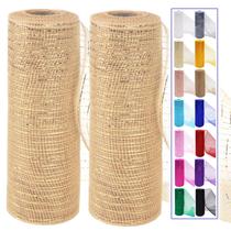 Fita decorativa Ableme Deco 25 cm x 9 m Champagne Gold Fita decorativa Ableme Deco 25 cm x 9 m Champagne Gold