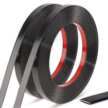 Fita decorativa adesiva Fyguard preta 2 rolos 10 mm x 5 m Fita decorativa adesiva Fyguard preta 2 rolos 10 mm x 5 m