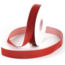 Fita decorativa DINDOSAL Rust Red Velvet 2,5 cm x 9 m