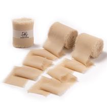 Fita decorativa DORIS HOME Nude Chiffon 5 cm x 19 m Fita decorativa DORIS HOME Nude Chiffon 5 cm x 19 m