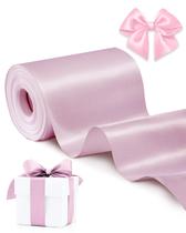 Fita decorativa FAKILO Satin 10cm x 20m rosa