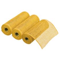 Fita decorativa MECCANIXITY 3 rolos 25cm x 6m amarela