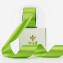 Fita decorativa MEEDEE Lime Satin 5 cm, dupla face, 22,5 m Fita decorativa MEEDEE Lime Satin 5 cm, dupla face, 22,5 m