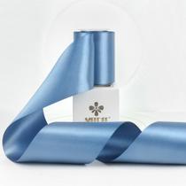 Fita decorativa MEEDEE Lux de cetim dupla face 7,5 cm