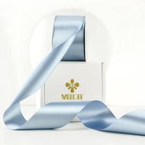Fita decorativa MEEDEE Slate Blue Satin 5cm x 23m Fita decorativa MEEDEE Slate Blue Satin 5cm x 23m