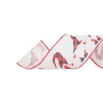 Fita Decorativa Natal Juta kringle 6,3cmx9,14 - 1 Unidade - Cromus - Rizzo Fita Decorativa Natal Juta kringle 6,3cmx9,14 - 1 Unidade - Cromus - Rizzo