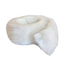 Fita Decorativa Pelúcia Branco FT4259 Tok Da Casa-Pç