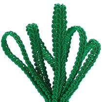 Fita decorativa PH PandaHall Green Braid Trim 25m 8mm Fita decorativa PH PandaHall Green Braid Trim 25m 8mm