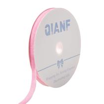 Fita decorativa QIANF Vintage Pink Velvet 1,6 cm x 23 m