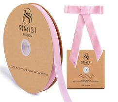 Fita decorativa SIMISI RIBBON 1,6 cm x 23 m de veludo rosa Fita decorativa SIMISI RIBBON 1,6 cm x 23 m de veludo rosa