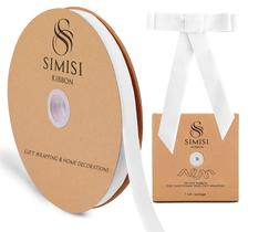 Fita decorativa SIMISI RIBBON 1,6 cm x 23 m Veludo Branco Fita decorativa SIMISI RIBBON 1,6 cm x 23 m Veludo Branco