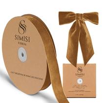Fita decorativa SIMISI RIBBON 2,5 cm x 22,9 m, veludo, cobre Fita decorativa SIMISI RIBBON 2,5 cm x 22,9 m, veludo, cobre