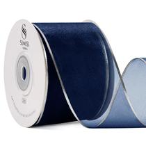 Fita decorativa SIMISI RIBBON Navy Organza 6,35 cm 23 m Fita decorativa SIMISI RIBBON Navy Organza 6,35 cm 23 m