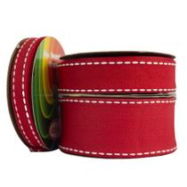 Fita decorativa sinimbu - 1862 - pesponto branco